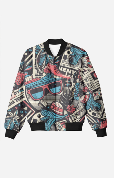 Men's Classic Bomber Jacket